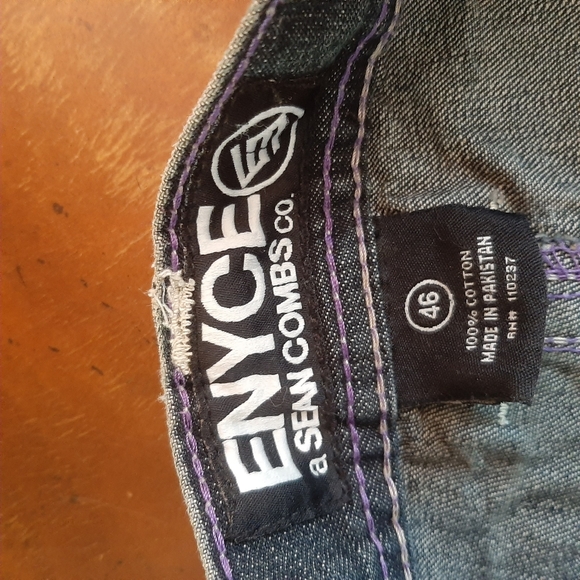 ENYCE A SEAN COMBS CO. MEN'S JEANS SIZE 46X32 - Picture 2 of 12